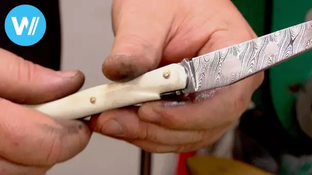 Laguiole: das französische Taschenmesser nach traditioneller Art hergestellt