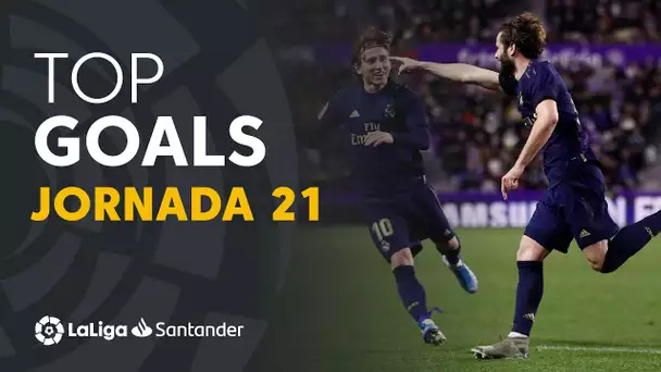 Todos los goles de la Jornada 21 de LaLiga Santander 2019/2020