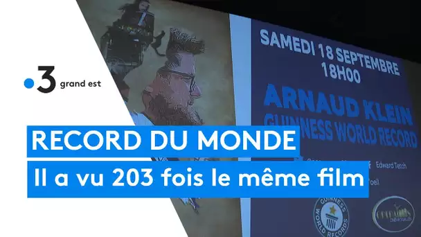 Record du monde battu à Reims : Arnaud Klein a vu 203 fois le film Kaamelott