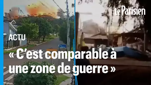 Brésil : une petite ville secouée par l'explosion de silos à grains, huit personnes tuées
