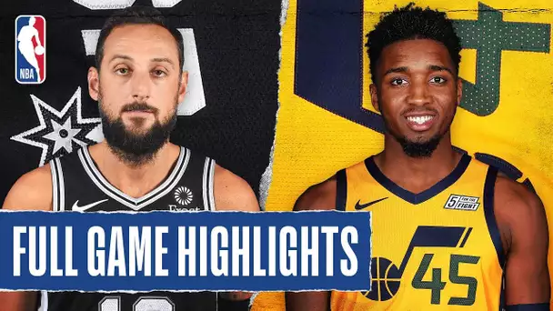 SPURS at JAZZ | FULL GAME HIGHLIGHTS | August 13, 2020