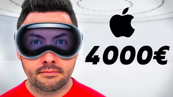 Voici le 1er Casque VR Apple à 4 000€ ! (Apple Vision Pro)