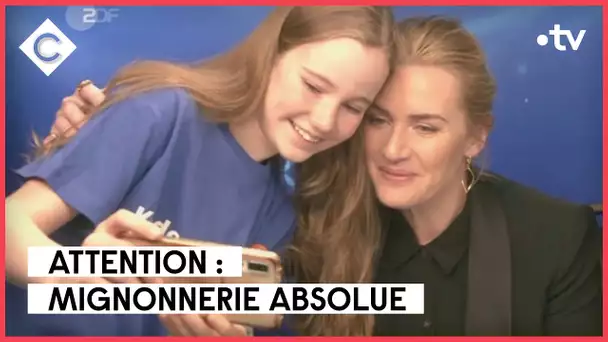 Avec les encouragements de Kate Winslet - Infos Express - C à vous - 10/01/2023