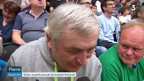 Gries, le Petit Poucet du basket français