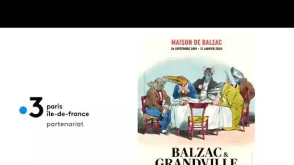 Balzac et Grandville, une fantaisie mordante