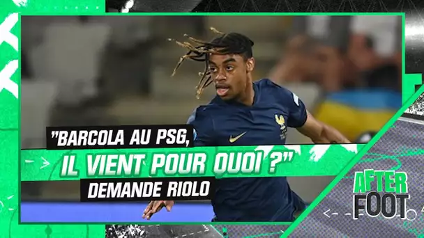 Ligue 1 : "Barcola au PSG, il vient pour quoi ?" se demande Riolo