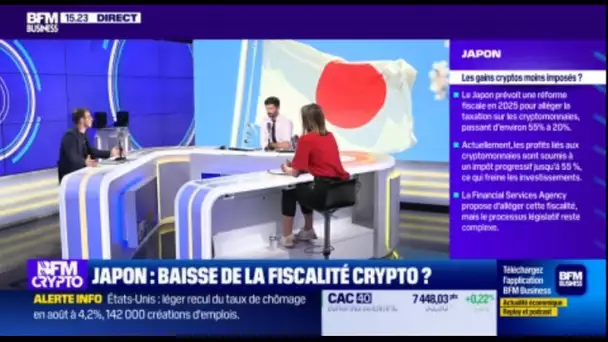 Baisse de la fiscalité crypto au Japon : "Avec 55% d'impôts, il n'y a rien qui se développe"