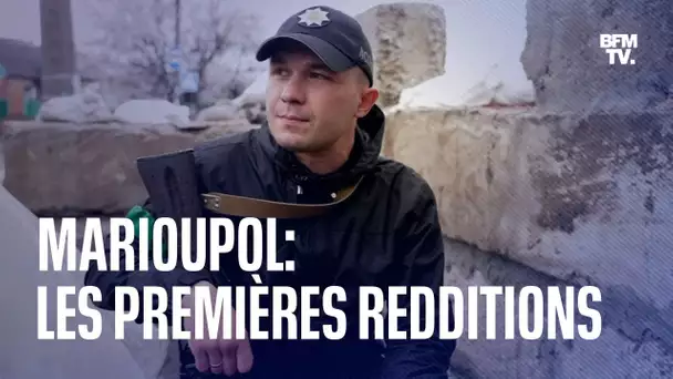 Marioupol: les premières redditions