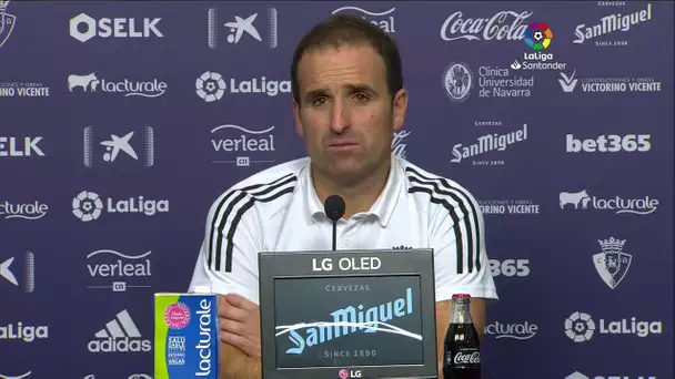 Rueda de prensa CA Osasuna vs Atlético de Madrid