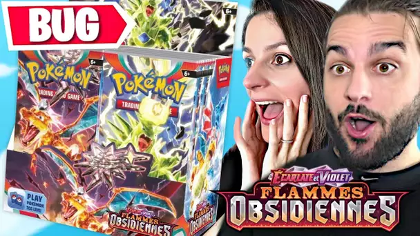 ON OUVRE UNE DISPLAY POKEMON BUG ! FLAMMES OBSIDIENNES