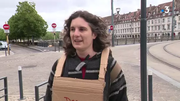 Un 1er Mai à Besançon : une manifestation (statique) en respectant les gestes barrière