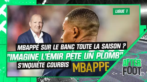 Le PSG osera-t-il laisser Mbappé sur le banc ? Le coach Courbis craint un pétage de plomb de l'Emir!