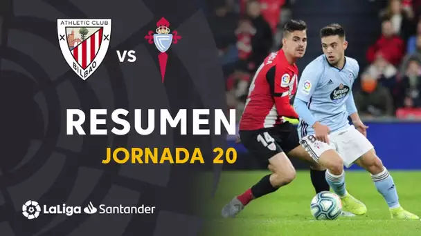 Resumen de Athletic Club vs RC Celta (1-1)