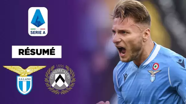 Résumé : En feu, la Lazio et Immobile détruisent Udinese !