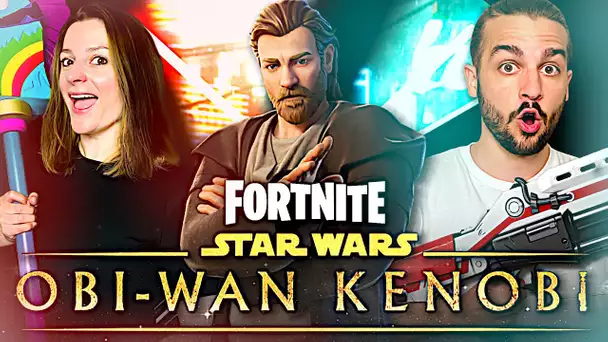 ON ACHETE LE NOUVEAU SKIN STAR WARS OBI WAN KENOBI ! FORTNITE DUO FR