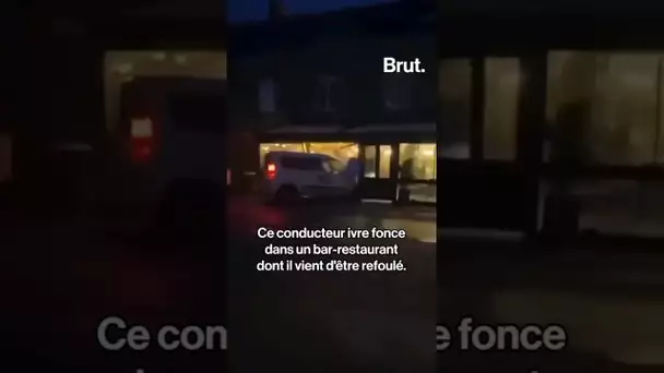 Il fonce en voiture dans un bar-restaurant dont il vient d'être refoulé