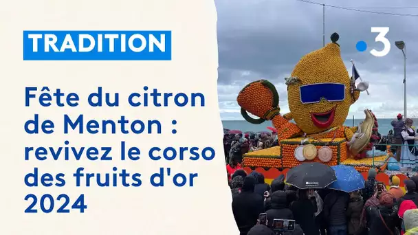 Fête du citron de Menton 2024 : revivez le corso des fruits d'or en immersion