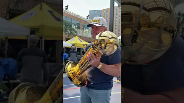 “You can feel the electricity radiating through the entire city…” Pat McAfee outside for Game 3!