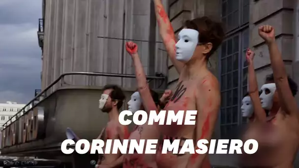 Corinne Masiero : des intermittents à Lille se mettent "à poil"
