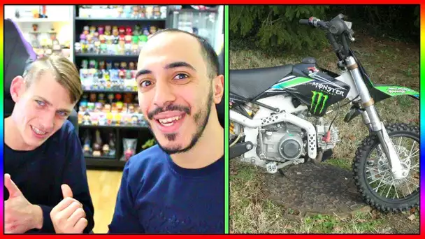 MON BEAU FRÈRE VOUS FAIT GAGNER UNE MOTO CROSS COMME CELLE DE MOMO !