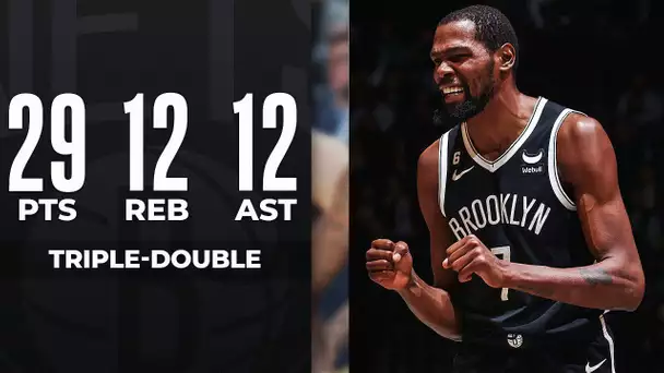 Kevin Durant Drops TRIPLE-DOUBLE In The Battle Of New York