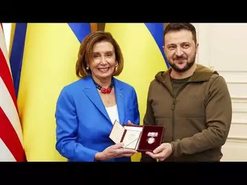 "Merci pour votre combat" : en visite à Kyiv, Nancy Pelosi réaffirme l'engagement des Etats-Unis