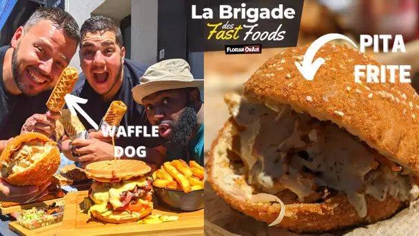 Le FAST FOOD le + ORIGINAL de la BRIGADE? Waffle Dog, Pita frite, ...  - VLOG 1163