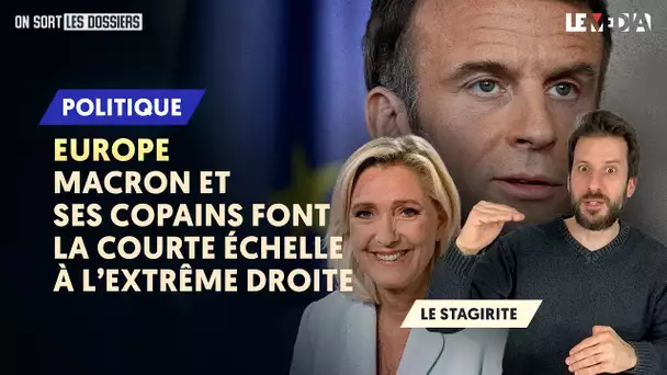 L’EXTRÊME-DROITE MONTE, MACRON ET SES AMIS LUI FONT LA COURTE ÉCHELLE