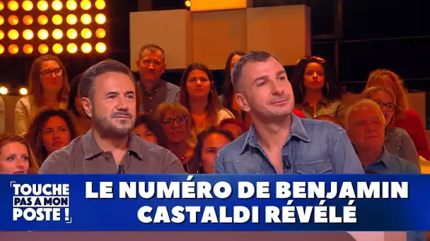 Le numéro de Benjamin Castaldi révélé