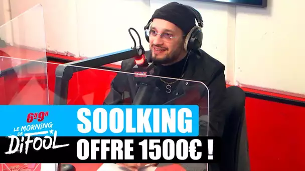 Soolking offre 1500€ à une auditrice ! #MorningDeDifool