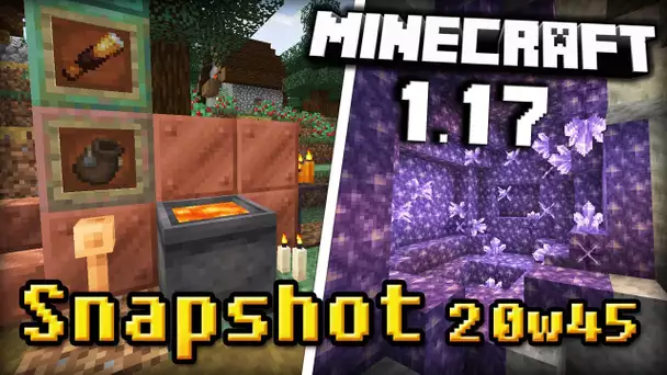 MINECRAFT 1.17 |  Snapshot 20w45 de la Cave Update !