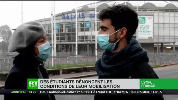 Lyon : des étudiants en médecine dénoncent les conditions de leur mobilisation