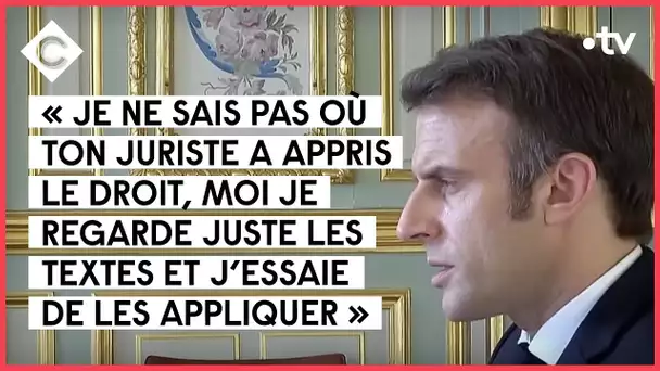 Un président, l’Europe et la guerre : 6 mois en immersion - C à vous - 23/06/2022