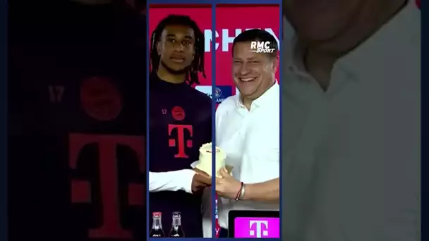 🍰🥈 Le Bayern offre un gâteau à la crême à Olise pour sa médaille d'argent aux JO