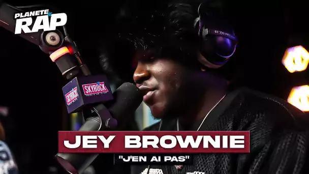 Jey Brownie - J'en ai pas #PlanèteRap