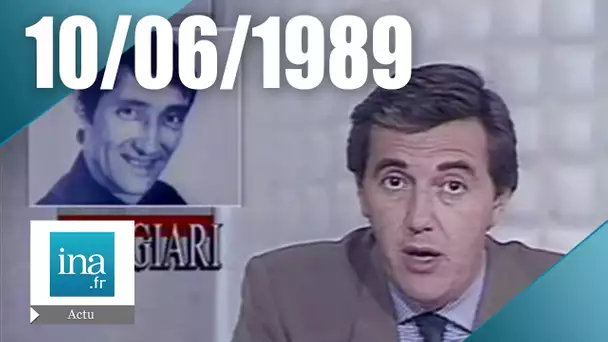20h A2 du 10  juin 1989 | La dernière évasion d'Albert Spaggiari | Archive INA