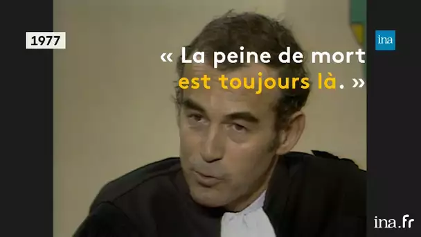 Robert Badinter, son combat pour l'abolition de la peine de mort | Franceinfo INA