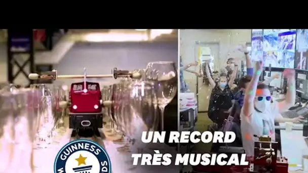 Ce petit train entre au livre des records en jouant du Beethoven