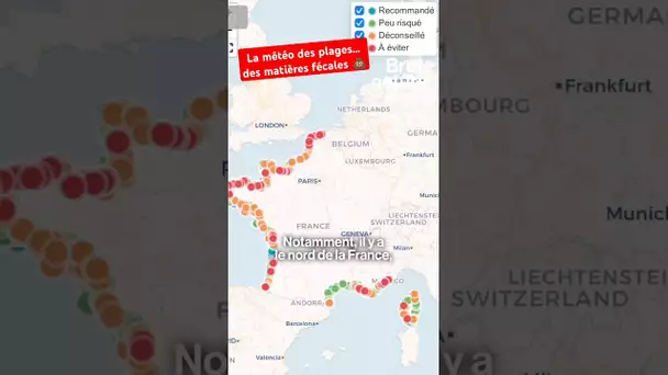 Nos plages, pires que la Seine ?