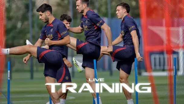 Toulouse FC - Paris Saint-Germain training session live from the Campus PSG 🔴🔵