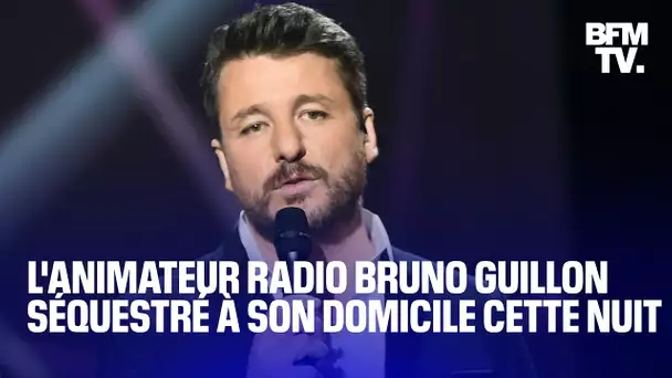 L'animateur radio Bruno Guillon séquestré à son domicile avec sa famille cette nuit