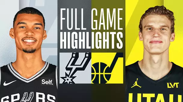 SPURS at JAZZ | FULL GAME HIGHLIGHTS | February 25, 2024