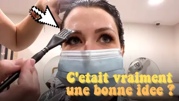 Je Fonce mes Sourcils pour la Première Fois *j'ai pris un peu peur* | Vlogmars 16