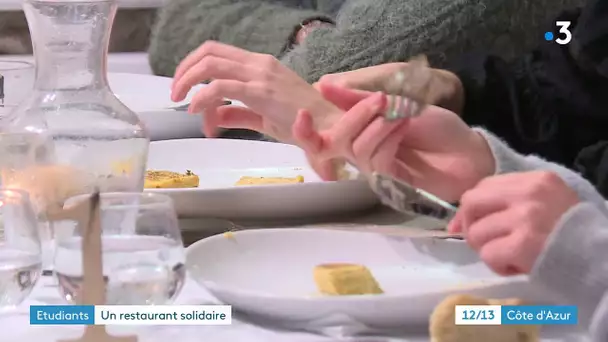 Un restaurant solidaire vient d'ouvrir à Nice pour les étudiants