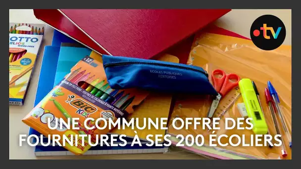 Rentrée scolaire 2025 : une commune offre des fournitures à ses écoliers