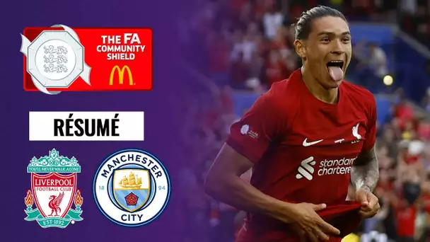 Résumé : Salah et Nunez offrent le Community Shield à Liverpool contre Manchester City !