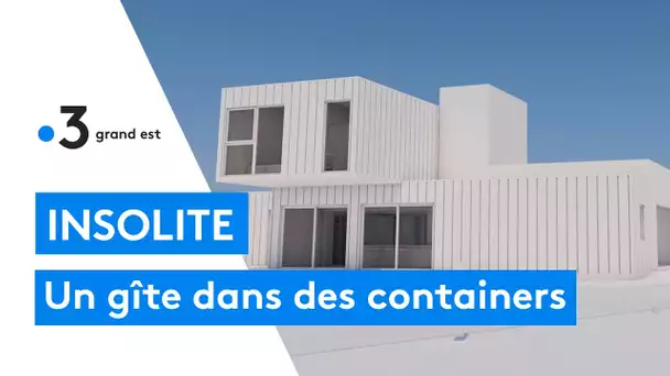 Insolite : un gîte fabriqué en containers réformés