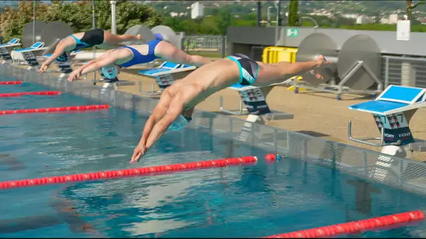 Le nageur Amaury Lepine rêve d’Olympisme