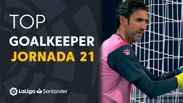 LaLiga Best Goalkeeper Jornada 21: Diego López