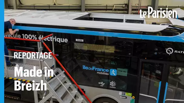 Des bus 100% électrique et 100% français, avec des batteries conçues en Bretagne